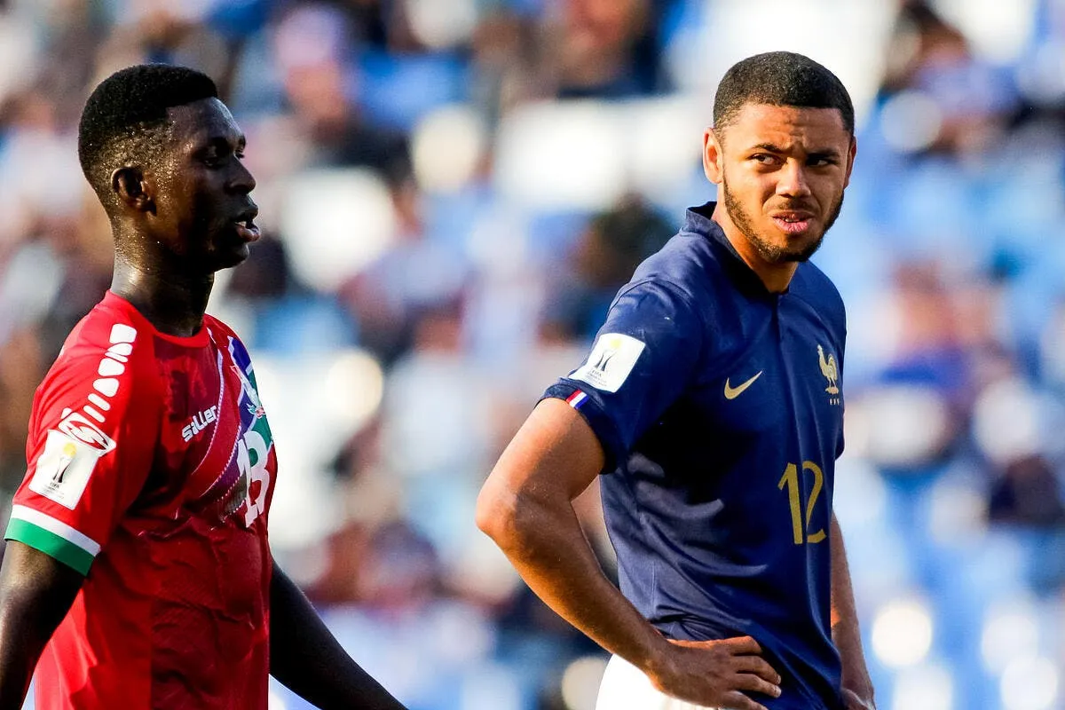 cdm u20 detruite par la gambie la france proche de l elimination icon fifa u 20 world cup france v gambia 069 360857