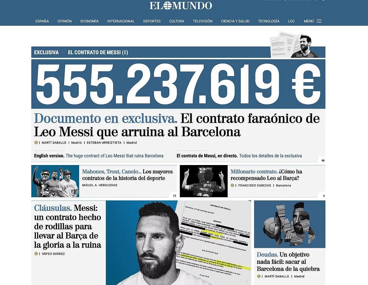 esp lionel messi accuse d avoir ruine le fc barcelone messi 305545
