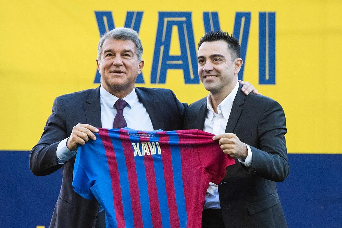 laporta vaincu xavi s est mis barcelone dans la poche xavi 8 376097