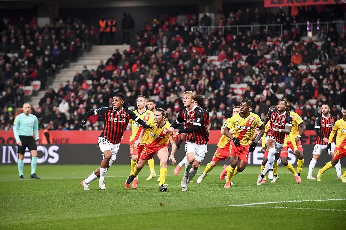 lens nice les compos officielles 17h05 sur canal sport icon pl2 5129 338695