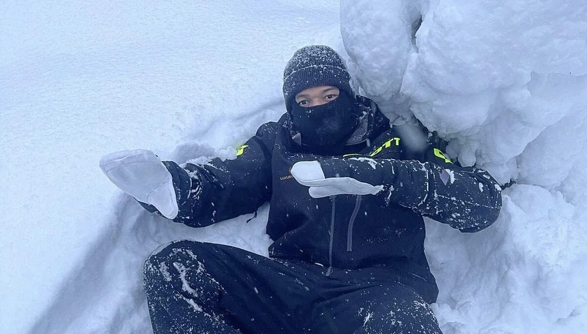 mbappe a la neige l espagne a les boules mbappe 369718
