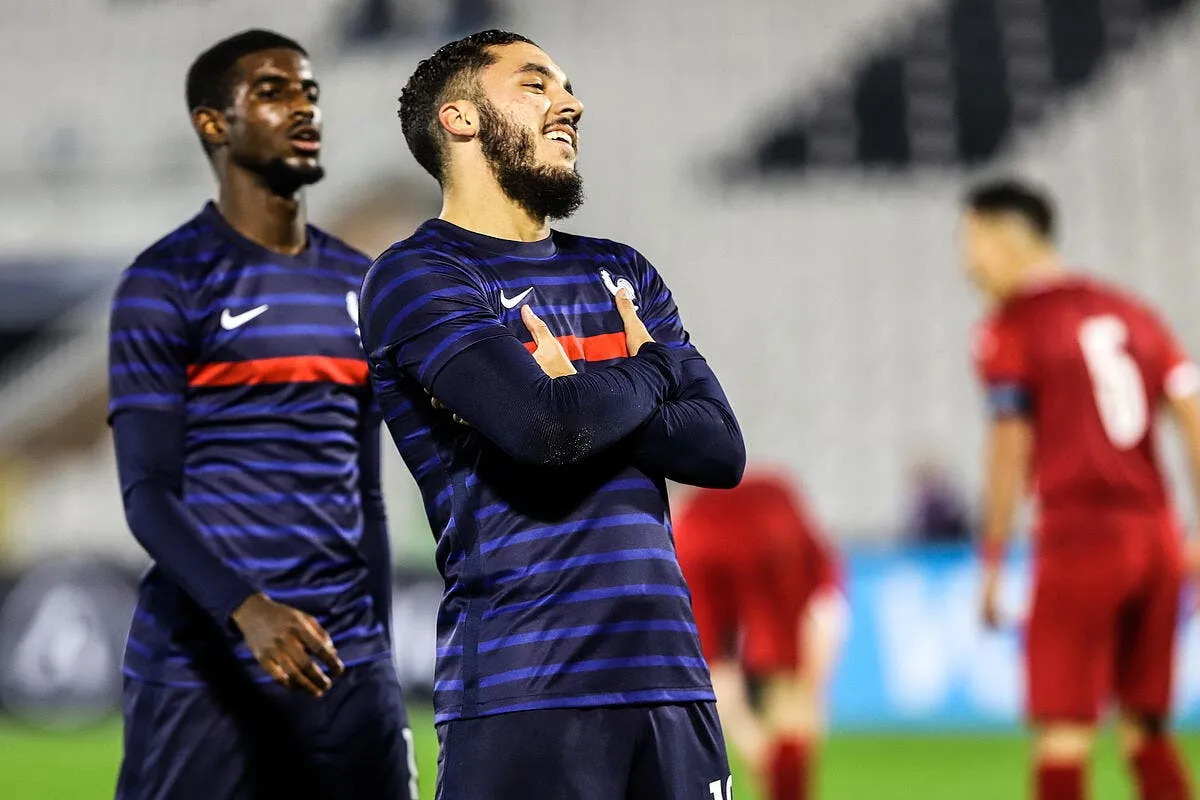 ol cherki veut jouer avec mbappe lyon est prevenu icon serbia france u21 4 22 325691