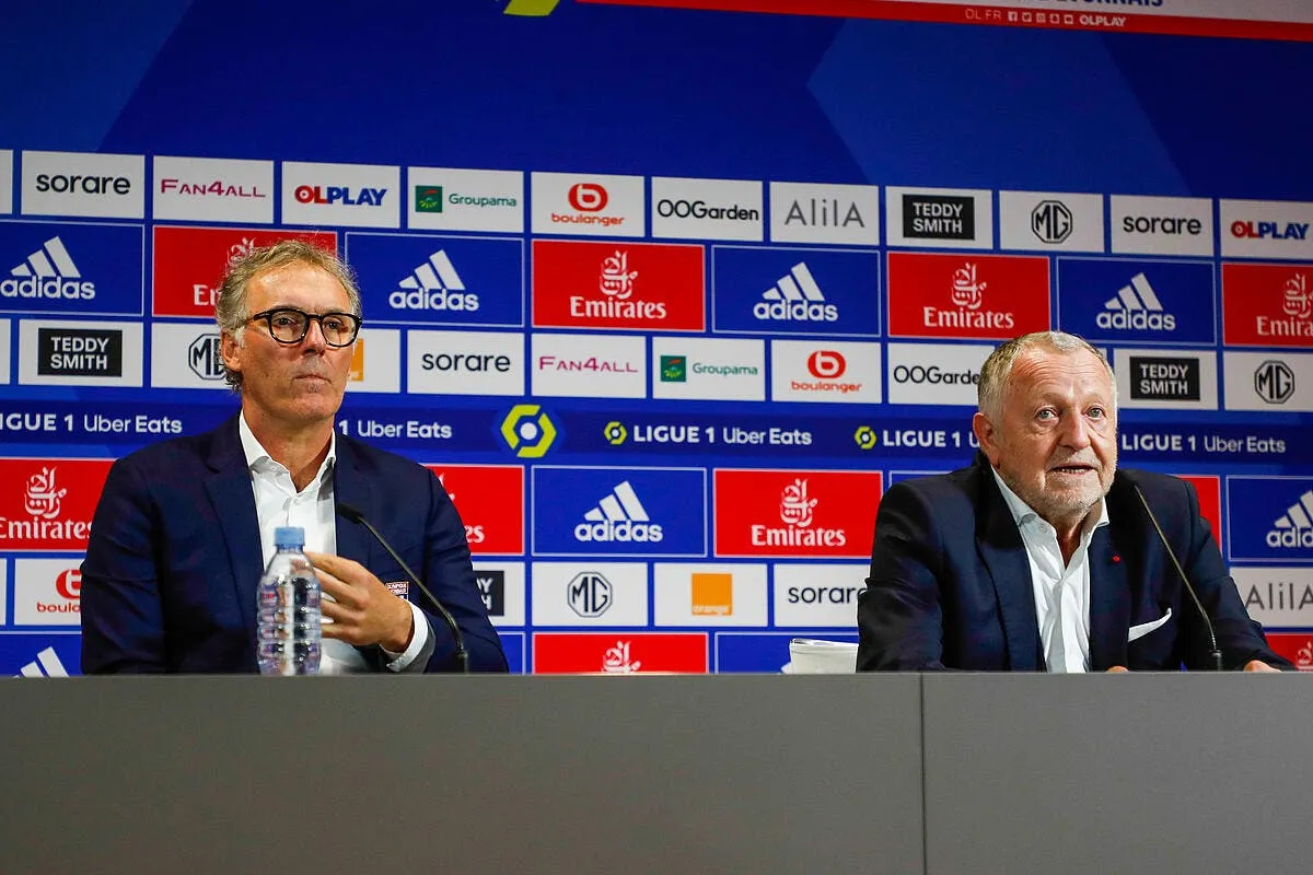 ol laurent blanc vire prends ca jean michel aulas icon 25i0939 365367