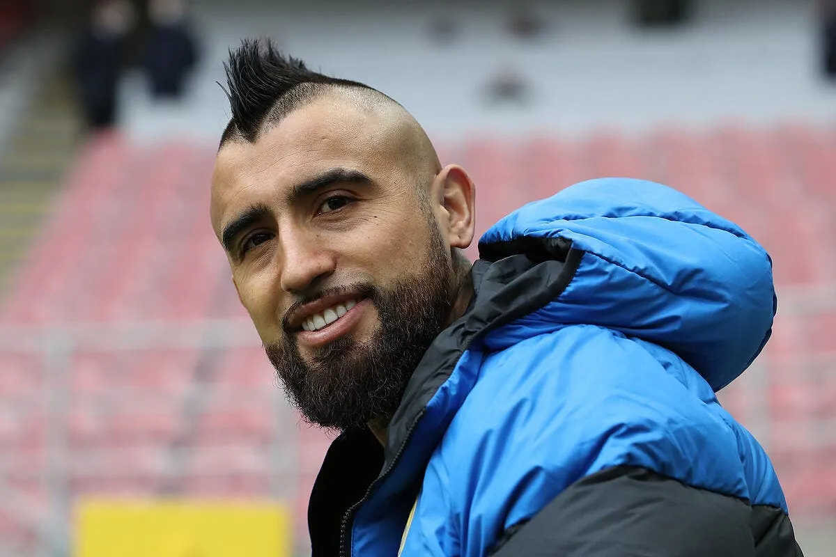 om arturo vidal dit non a sampaoli et marseille icon spi 069 jm acmilan inter 1 310207