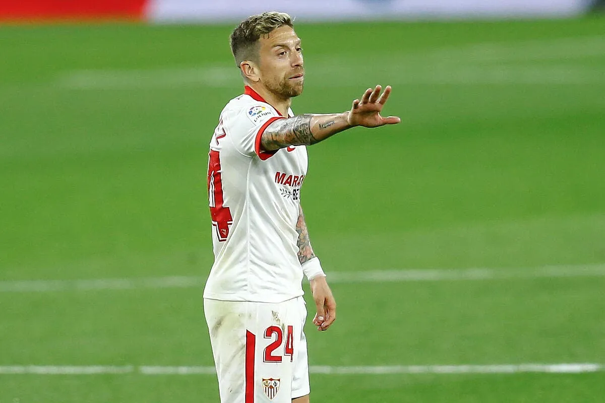 om papu gomez pour thauvin seville est chaud icon ap 210314 078 310523