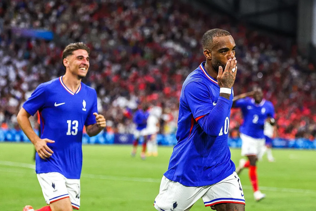 pronos jo 2024 la france bat l argentine avec un but de lacazette iconsport 234952 0613 379237