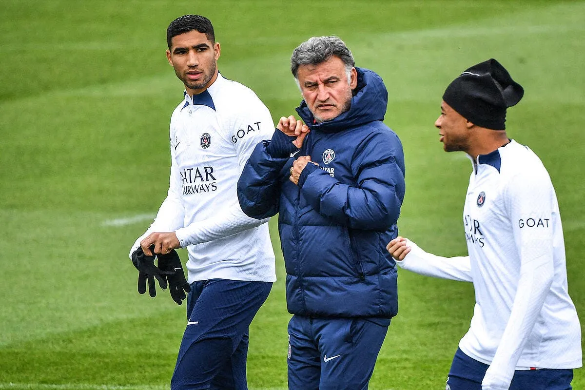 psg christophe galtier absent de l entrainement les reactions fusent icon 852622 007 360549