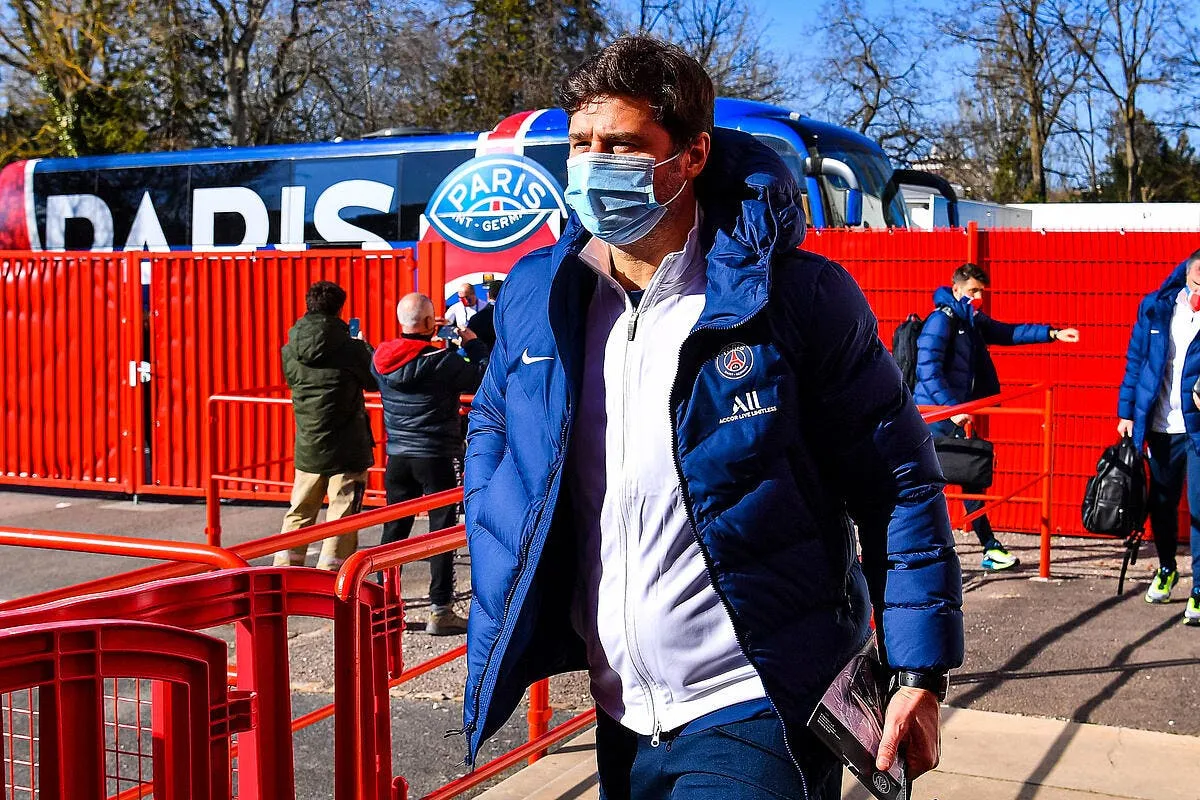 psg pochettino imite tuchel et se blesse a l entrainement icon bap 270221 93 009 309089