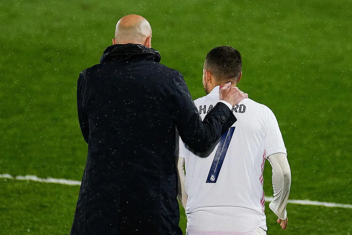 real madrid la polemique hazard l enorme reponse de zidane icon ra 210427 050 313487