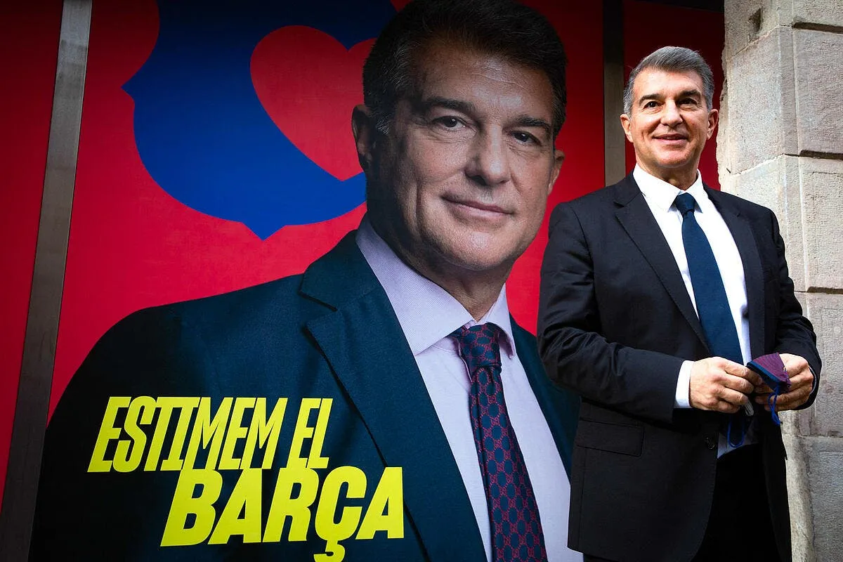 sl laporta et le barca defendent la super ligue a 312293