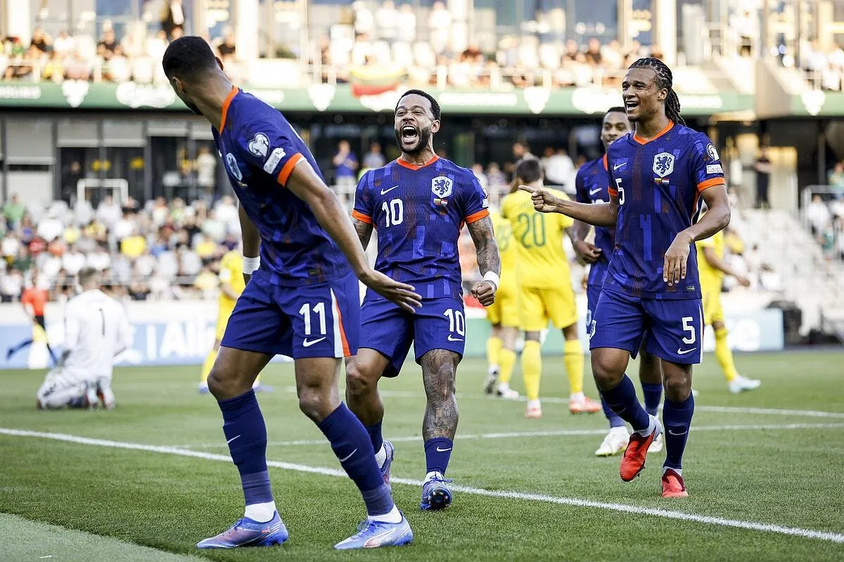 cdm 2026 memphis depay sauve les pays bas en lituanie iconsport 269571 0003 398548