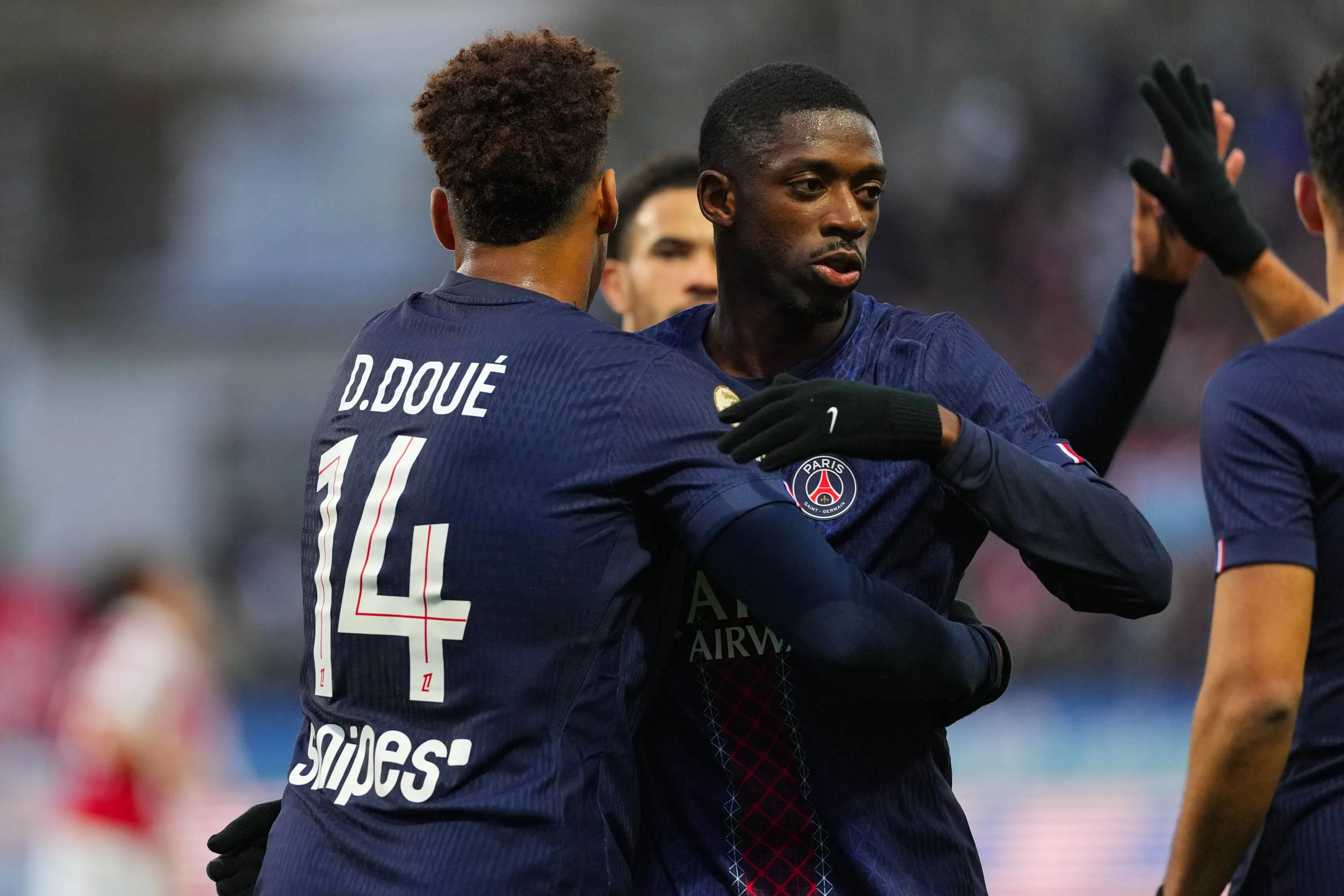 Dembele Doue PSG