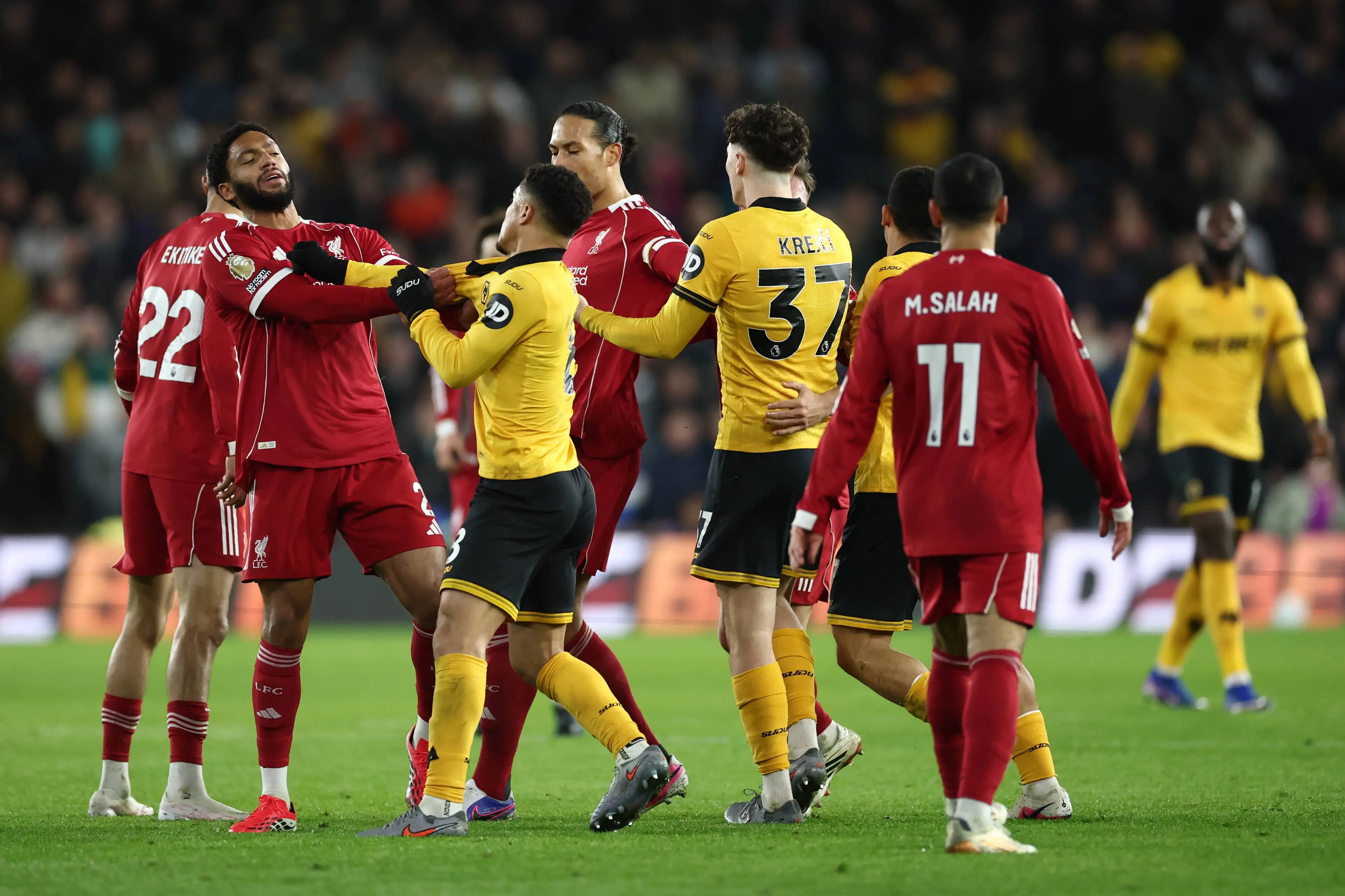 Liverpool’s late-goal woes hit record high in crushing Wolves defeat