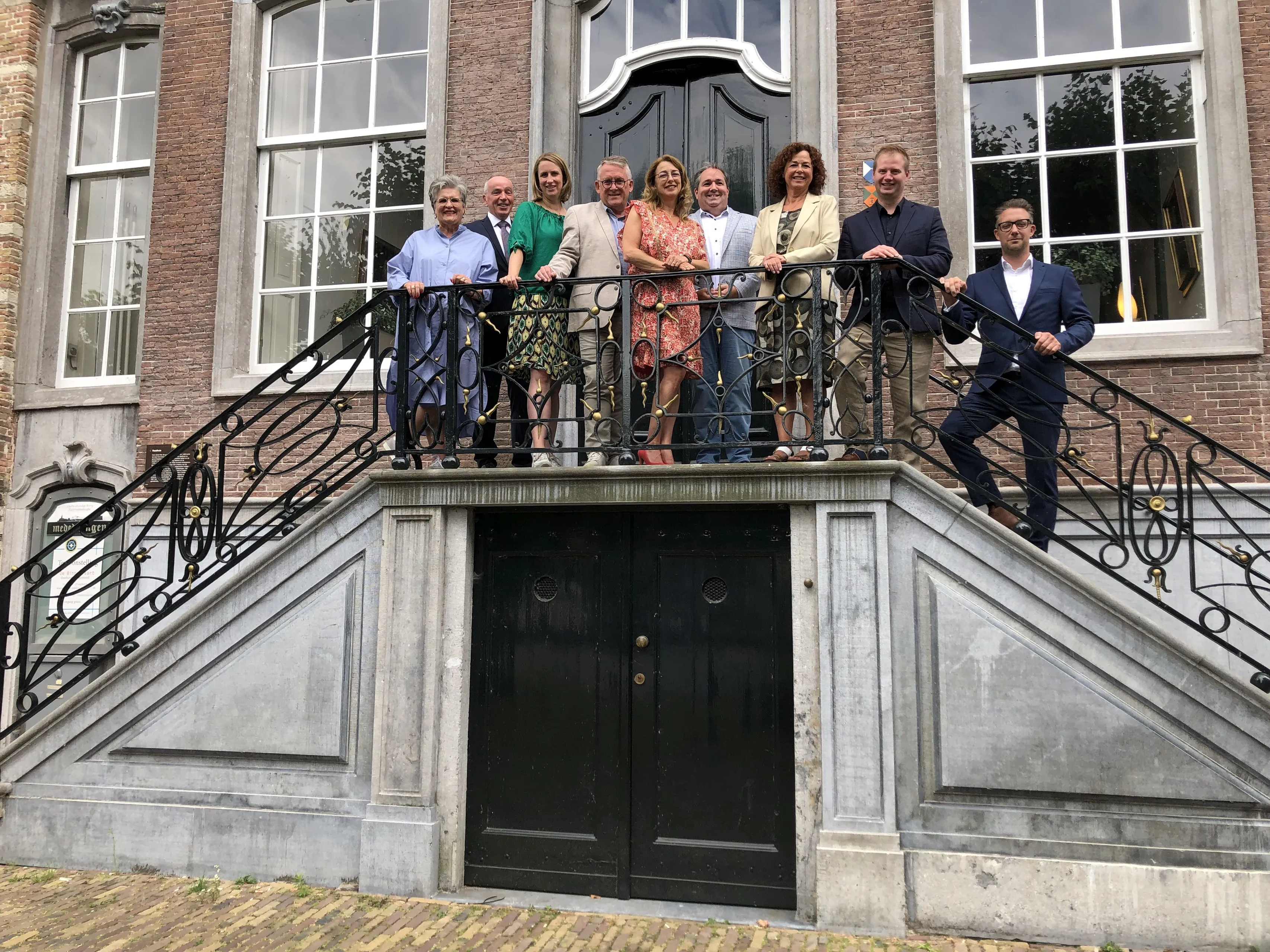 formateur fractievoorzitters en beoogd wethouders