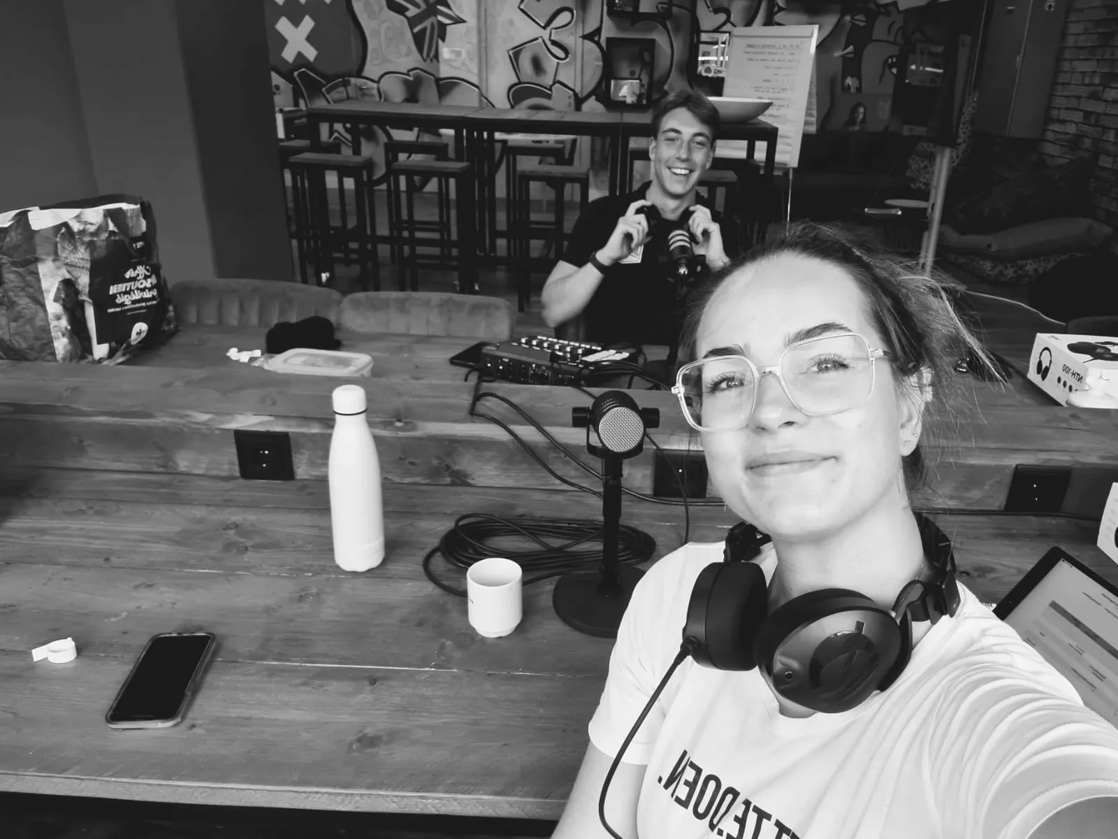 jongerenwerkers daan en esmee