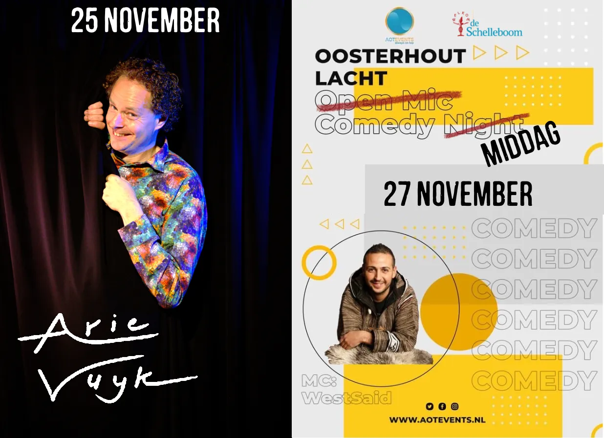 week 47 persbericht arie vuyk en oosterhout lacht kopie