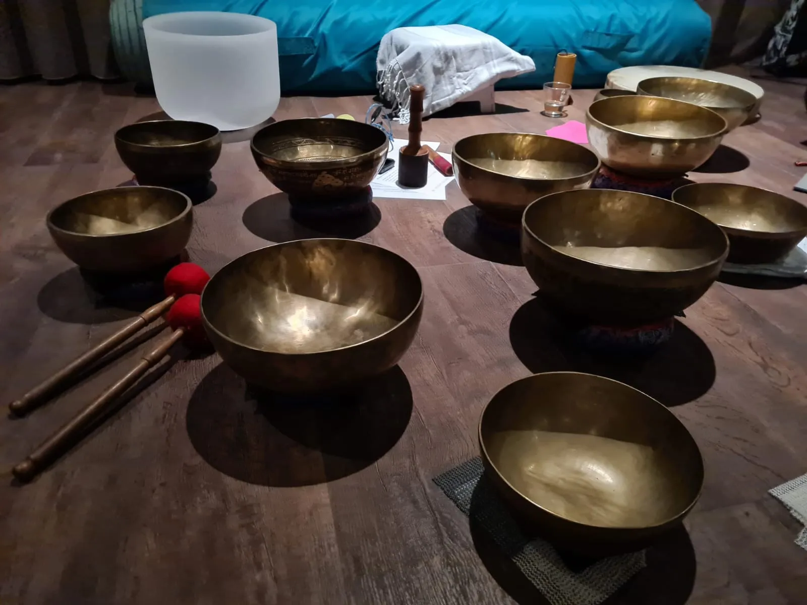 workshop klankschalen