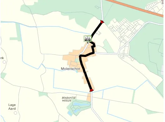 afsluiting straten molenschot carnaval