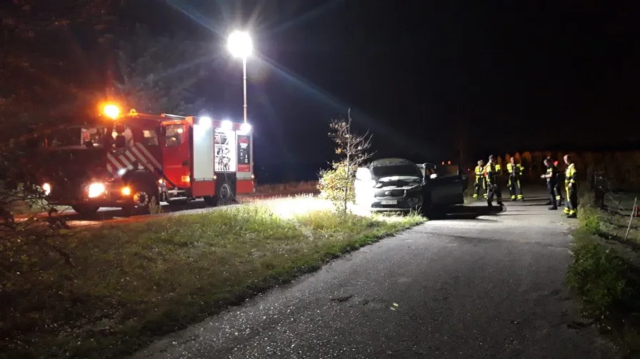 autobrand raakeindse kerkweg