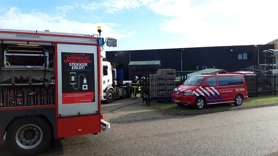 brand stedenbaan rijen