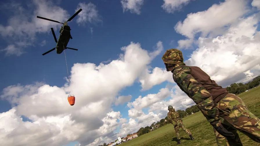 chinook naar belgie