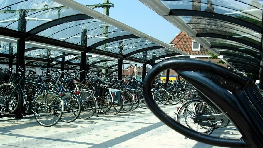 fietsenstalling station