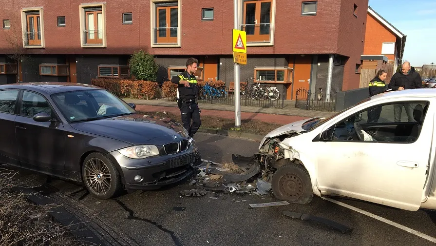 frontale botsing rijen
