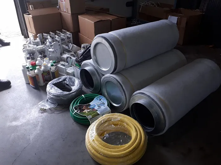 goederen hennepkwekerij