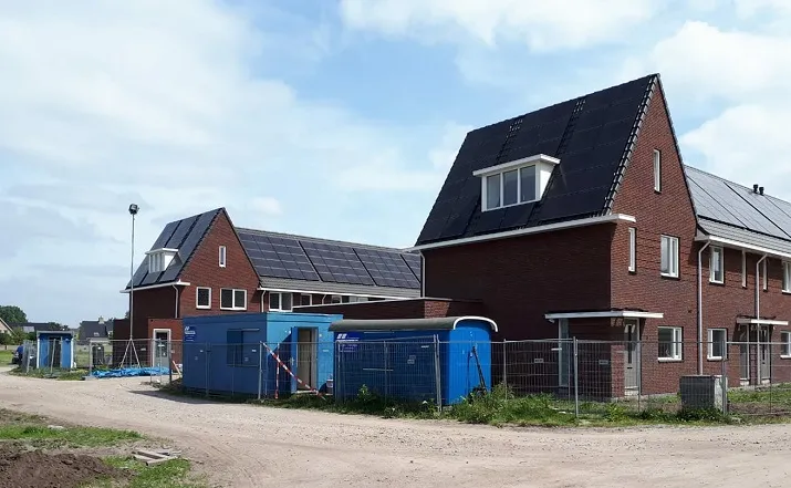 inbraak bouwkeet rijen