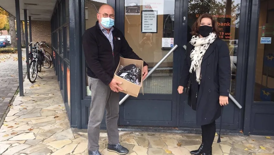 mondkapjes voedselbank