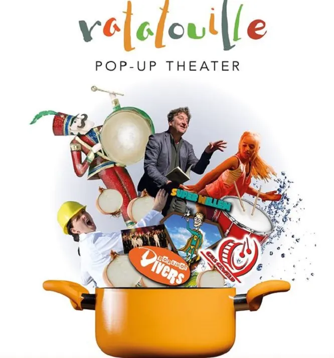 natuurpodium rijen verkleind