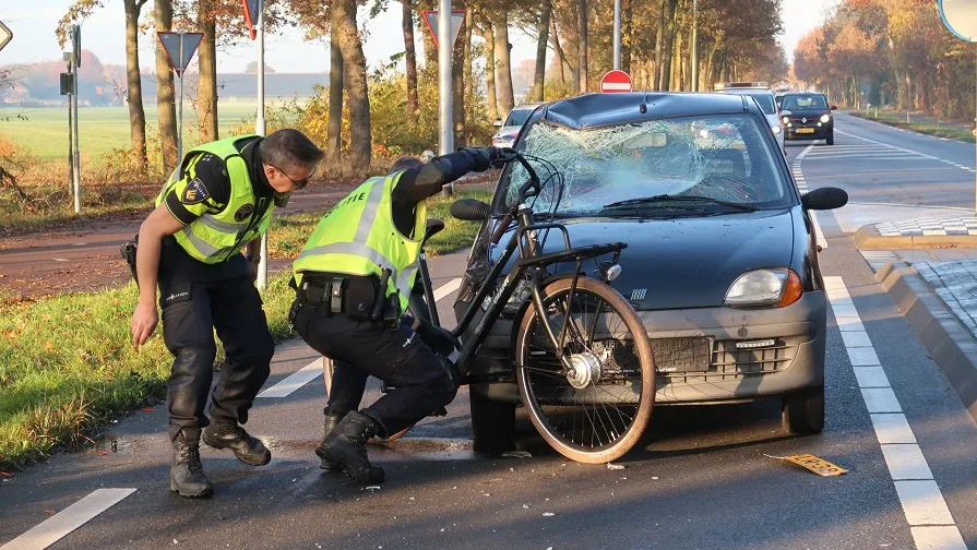 ongeluk fietser rijksweg dorst
