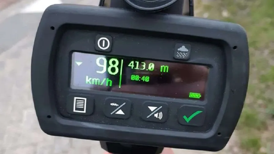 snelheidscontrole klein zwitserland