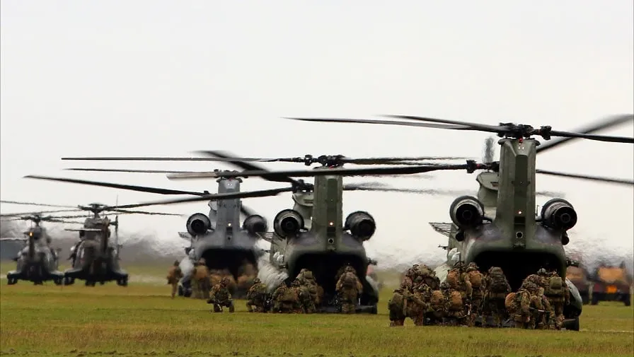 troepen verplaatsing