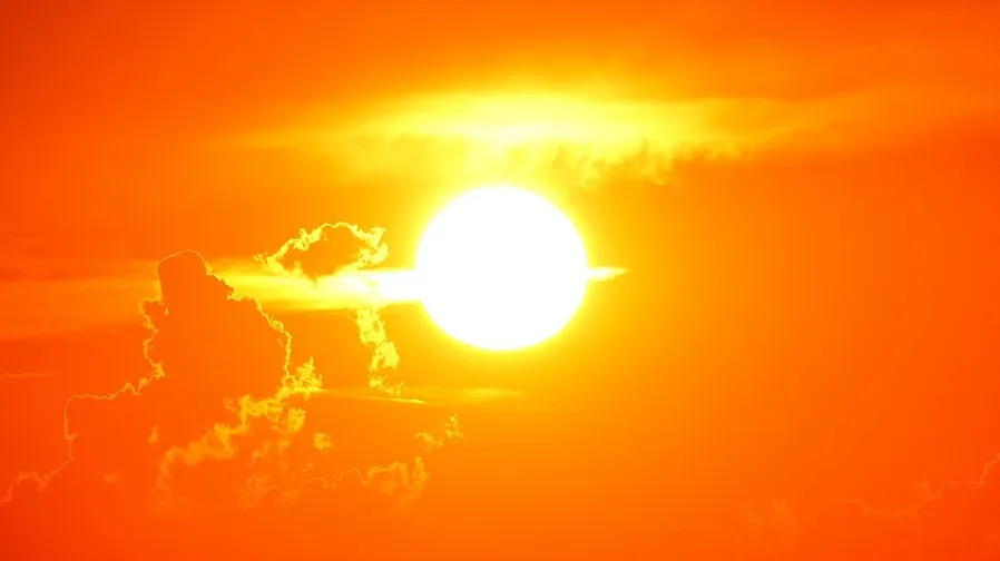 zonnig