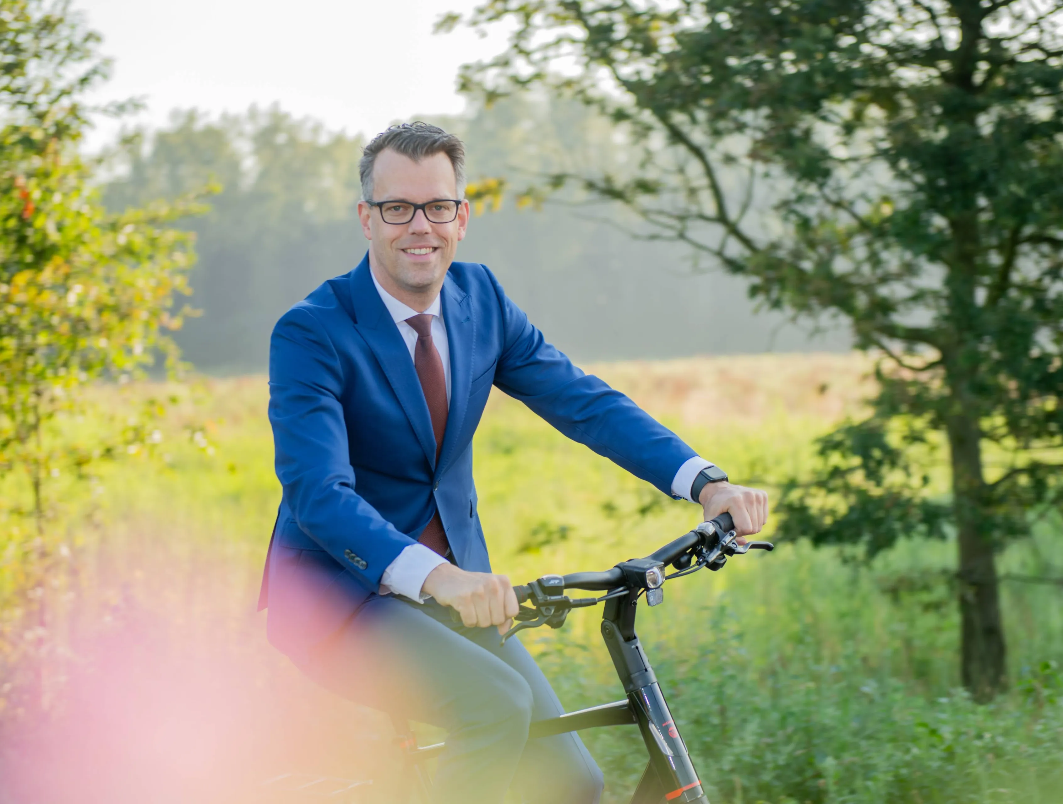 burgemeester fiets in buitengebied- PG
