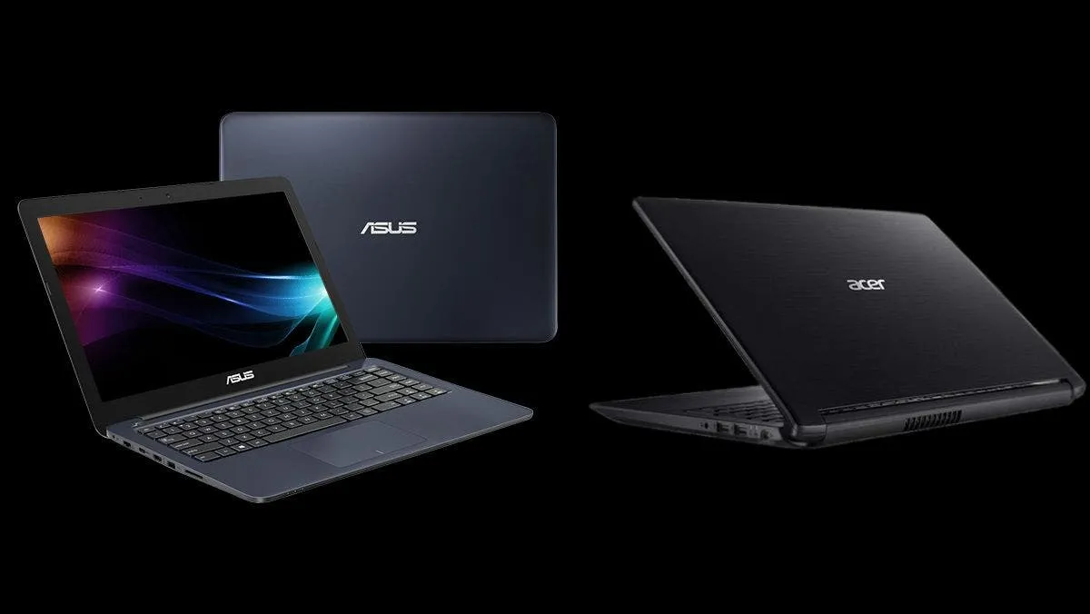 asus acer laptops