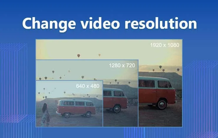 change video resolution
