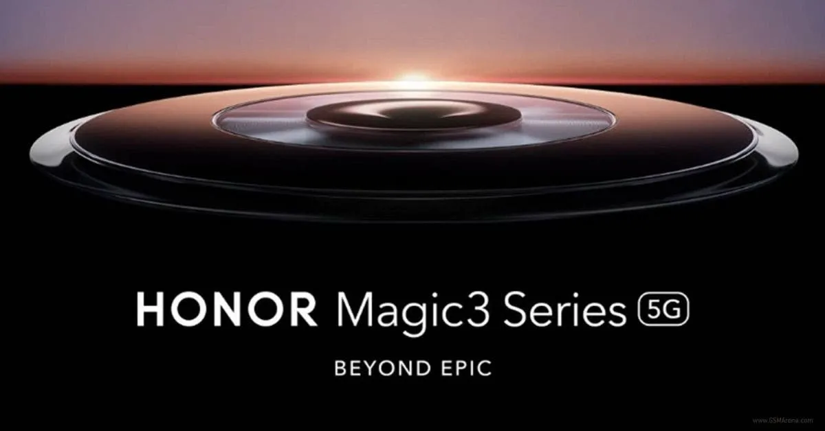 honor magic 3 series render