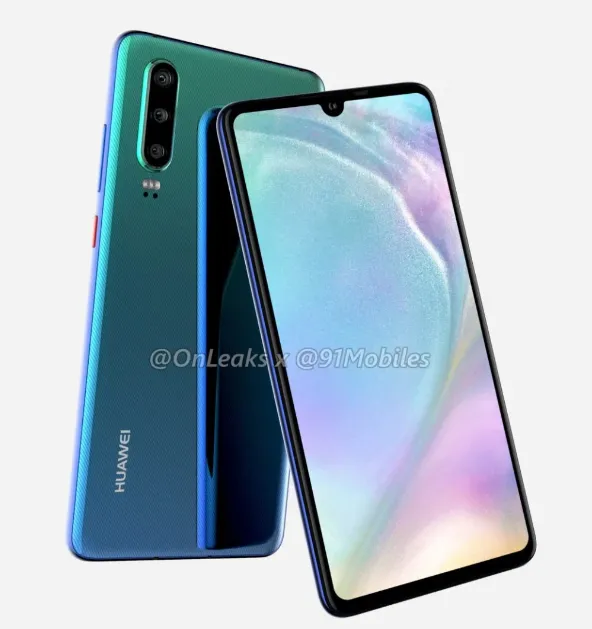 screenshot 2019 01 24 huawei p30 to go all in on oled p30 pro will feature periscope optical zoom camera2