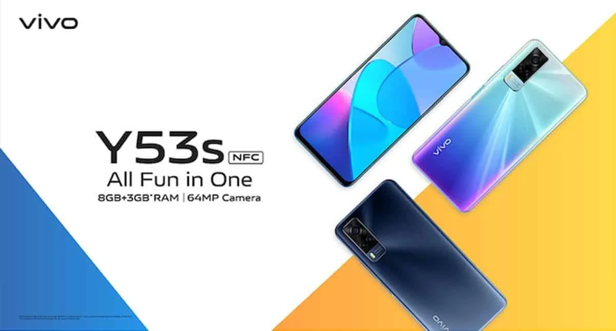 vivo y53s nfc launched
