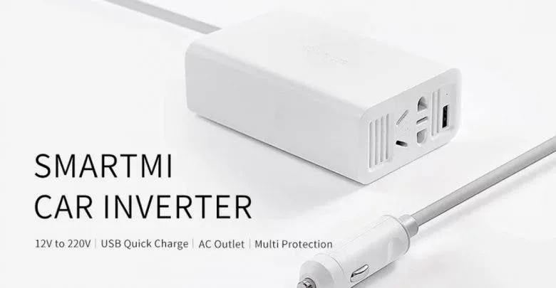 xiaomi mijia car power inverter with dual usb ports