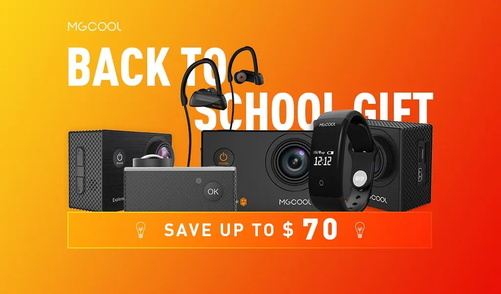 MGCOOL Back To School Promotion over at Gearbest