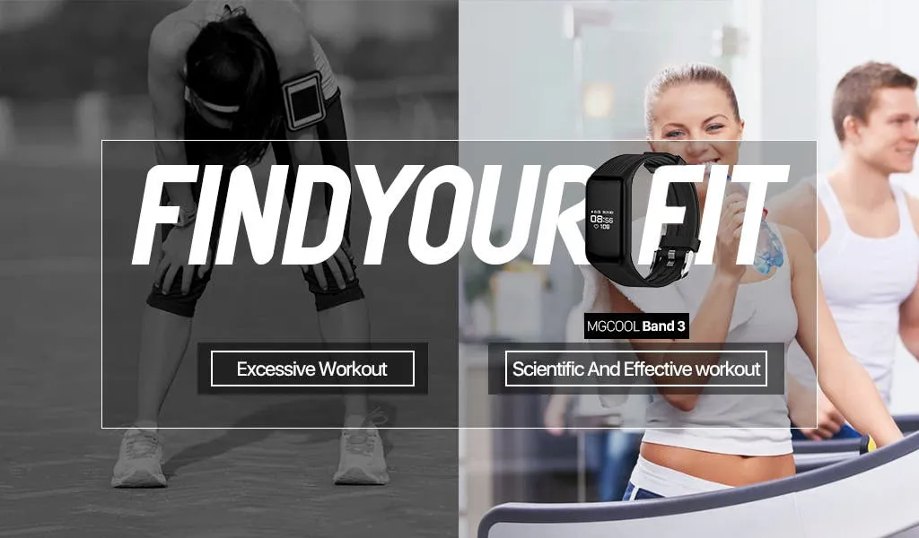 MGCOOL Band 3: A Fitness Tracker that will help you in your Workouts