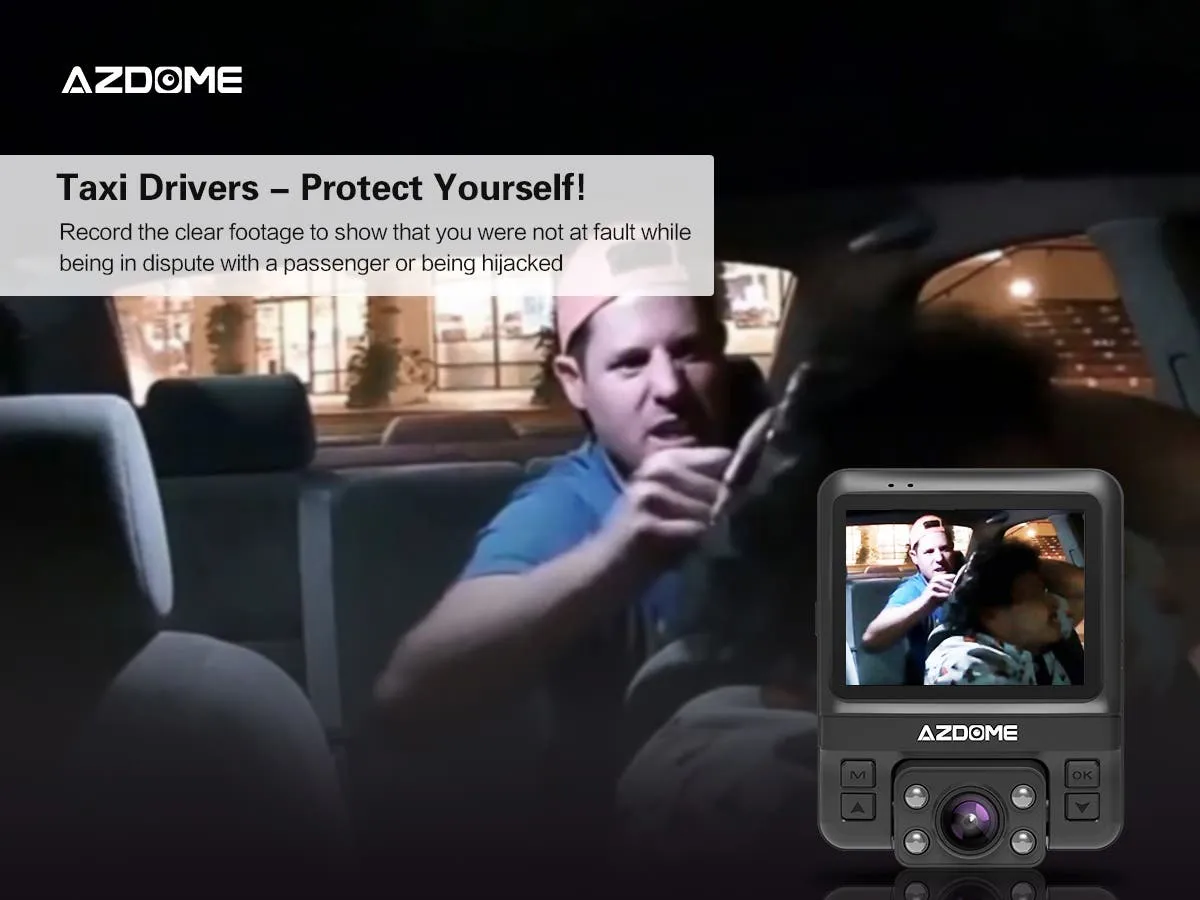 AZDOME GS65H: A Dash Cam for Uber Drivers to Protect Themselves?