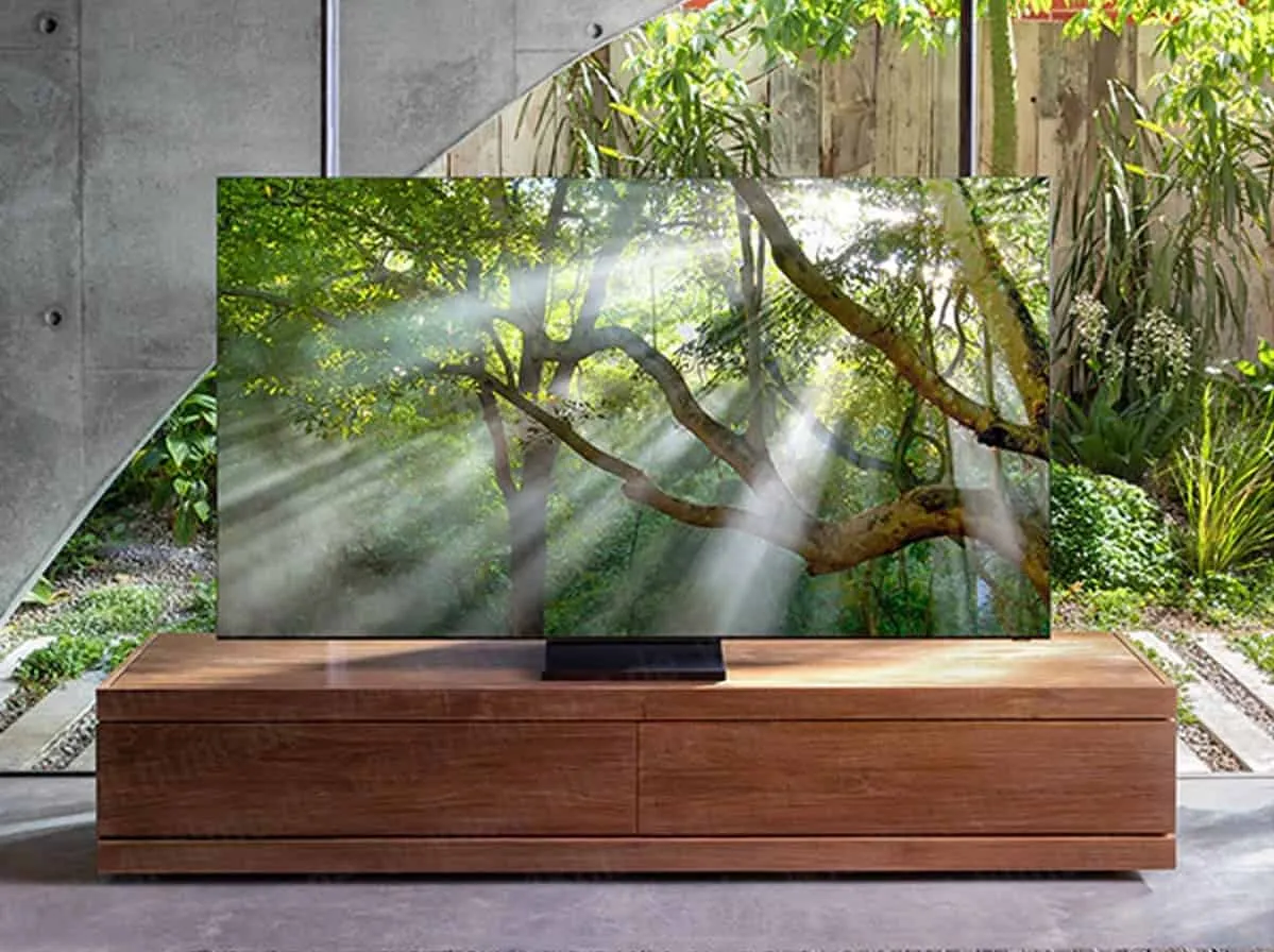 8k qled 2020 rahmenlos samsung ces