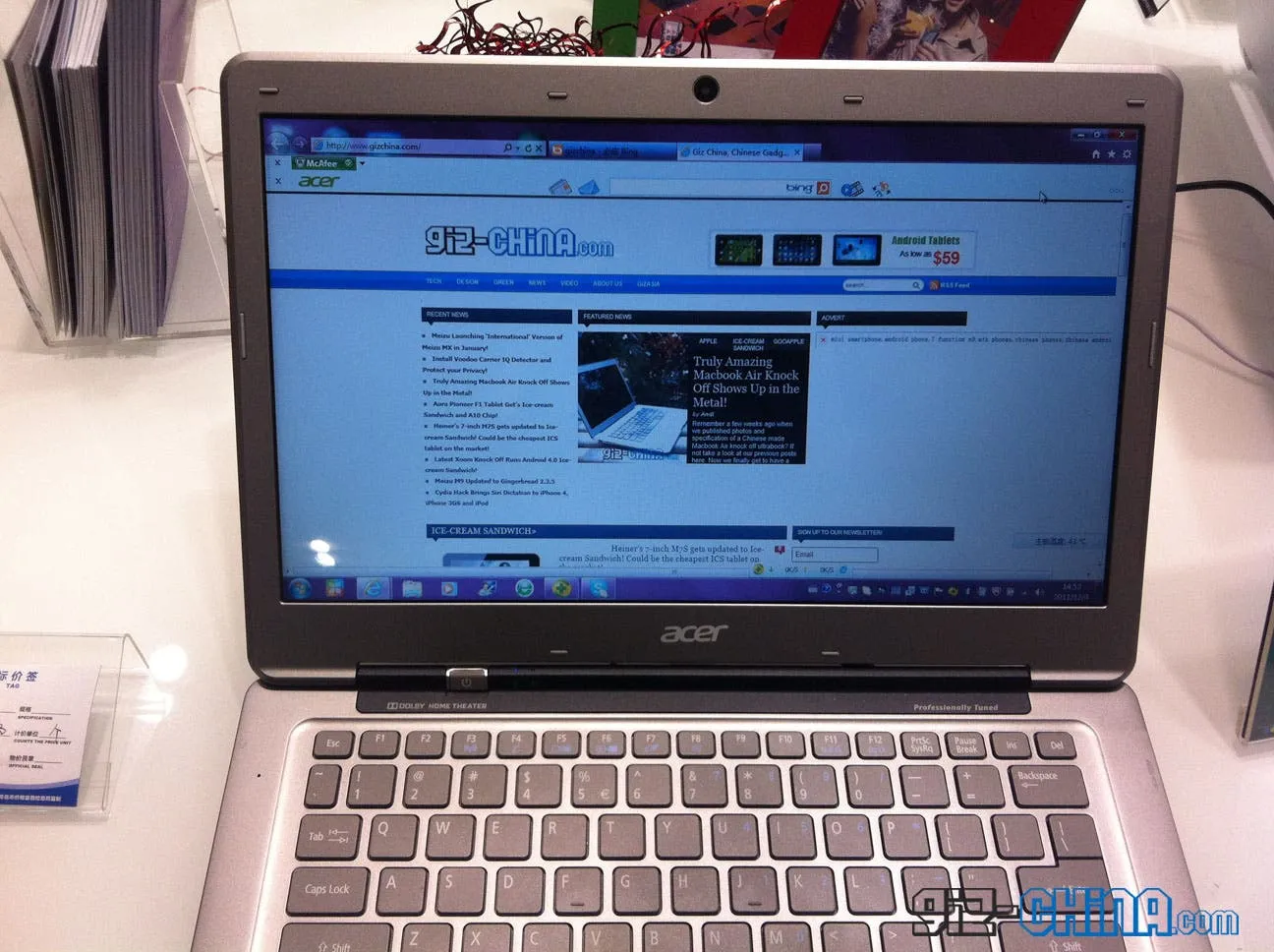 acer aspire s3 ultrabook
