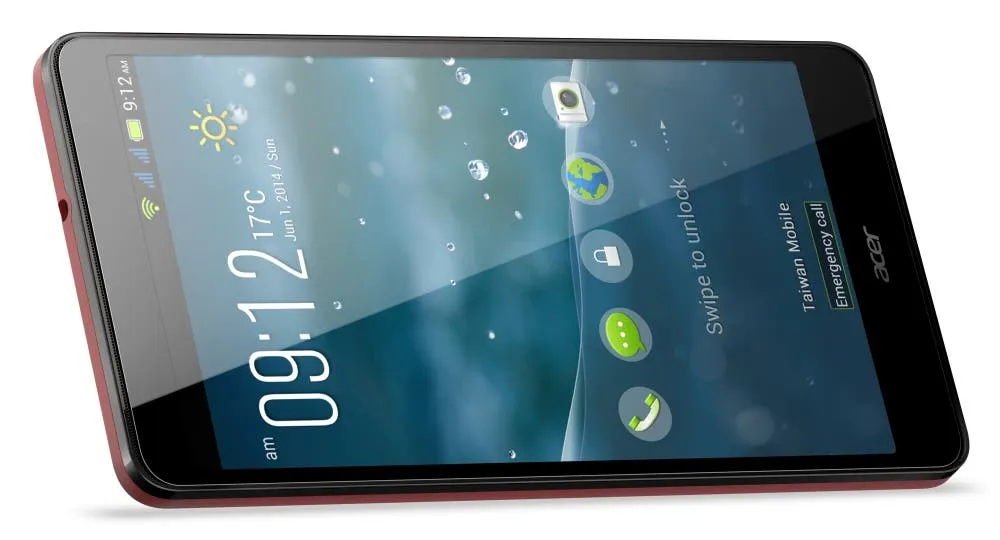 acer liquid x1 lte front