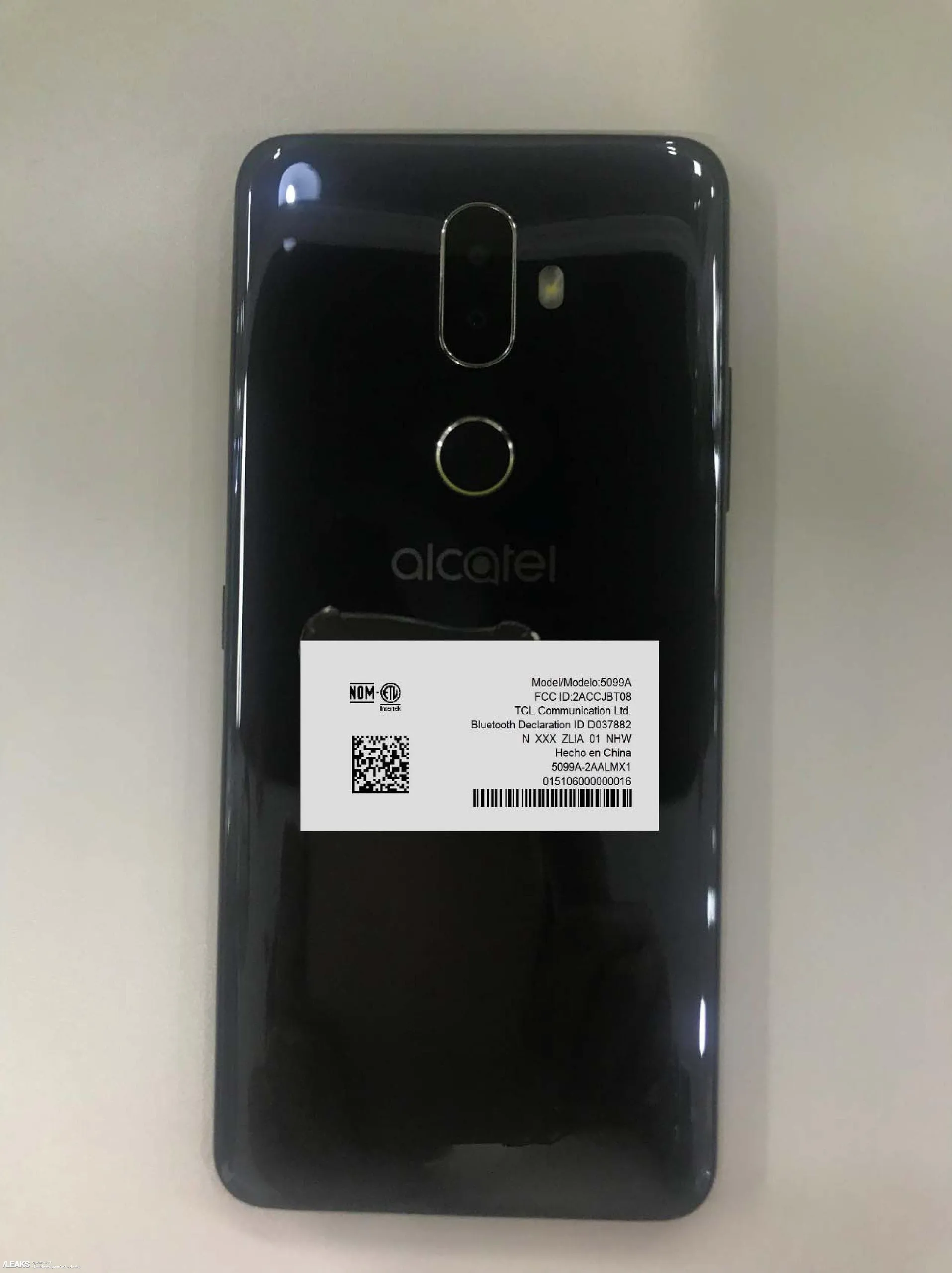 alcatel 3c fcc