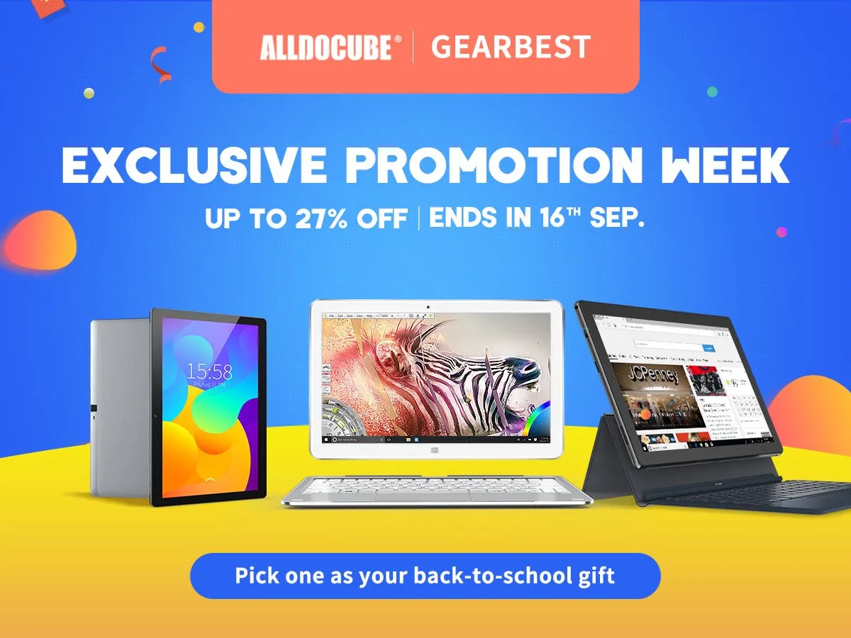 alldocube gearbest promotion 1200